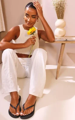 PrettyLittleThing Flat Sandals*Havaianas Slim