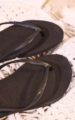 PrettyLittleThing Flat Sandals*Havaianas Slim