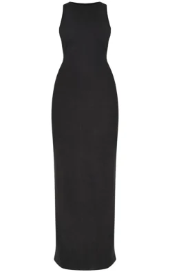 Heavy Rib Racer Sleeveless Maxi Dress-PrettyLittleThing Discount