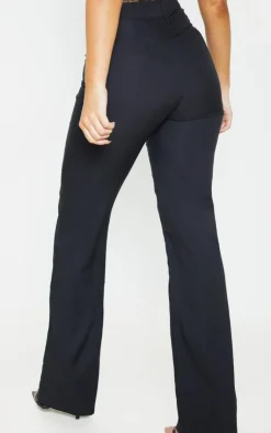 High Waisted Straight Leg Pants-PrettyLittleThing New