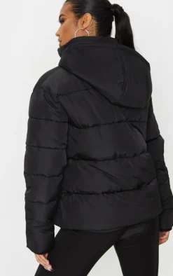 PrettyLittleThing Puffer Jackets*Hooded Puffer Jacket