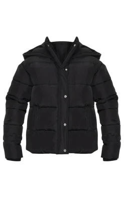 PrettyLittleThing Puffer Jackets*Hooded Puffer Jacket
