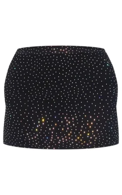 Hot Fix Seamless Mini Skirt-PrettyLittleThing Outlet