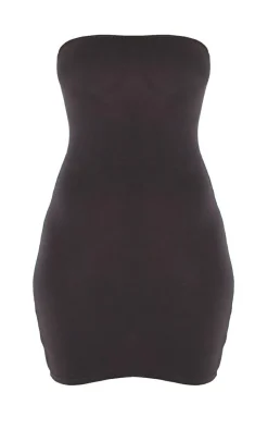 Jersey Bandeau Bodycon Dress-PrettyLittleThing New