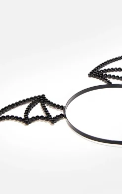 PrettyLittleThing Hair Accessories*Jeweled Bat Headband