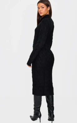 Knit Maxi Dress-PrettyLittleThing Clearance