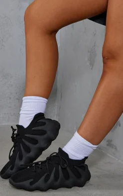 PrettyLittleThing Sneakers*Knitted Wave Sole Sneakers