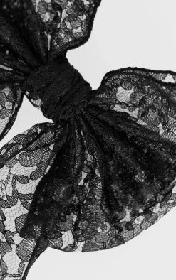 PrettyLittleThing Hair Accessories*Lace Bow Hair Clip