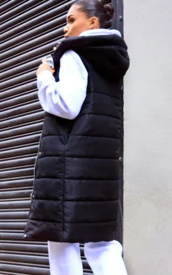 PrettyLittleThing Puffer Jackets*Longline Puffer Vest