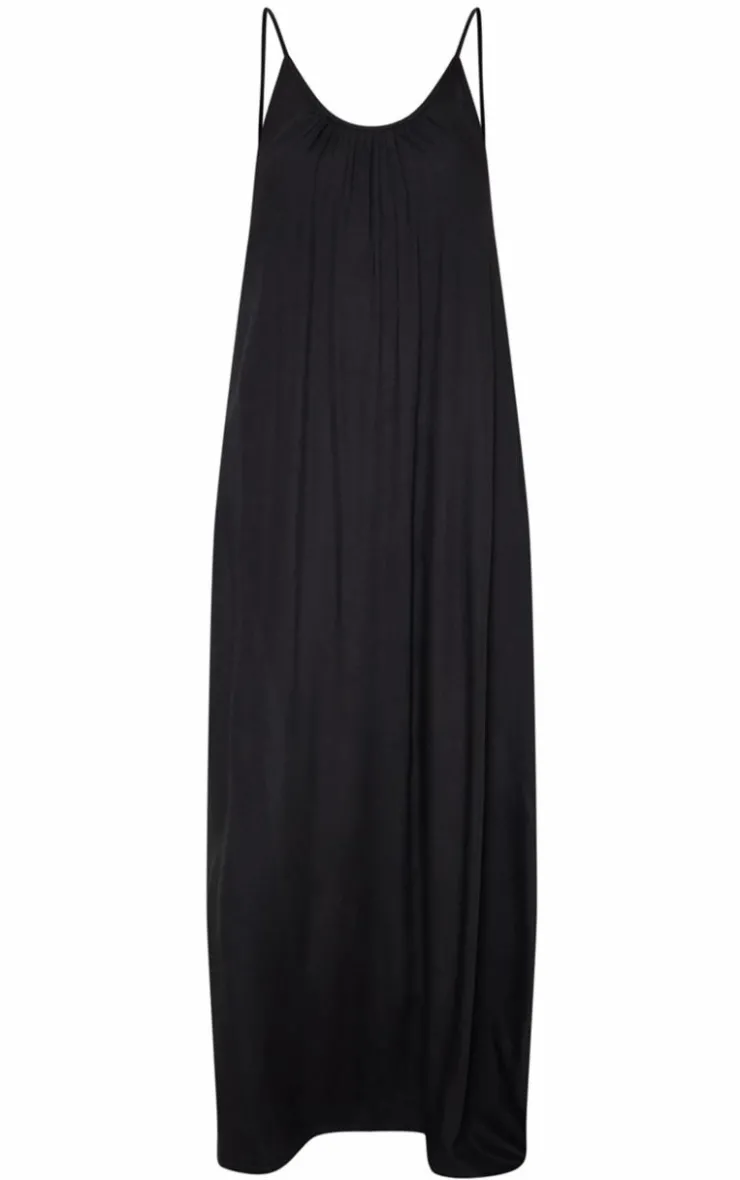 PrettyLittleThing Christmas Shop*Low Back Oversized Maxi Beach Dress