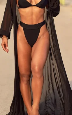 Maxi Belted Beach Kimono-PrettyLittleThing Sale