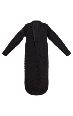 PrettyLittleThing Christmas Shop*Maxi Quilted Coat