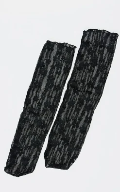 PrettyLittleThing Socks*Mesh Flower Ankle Socks