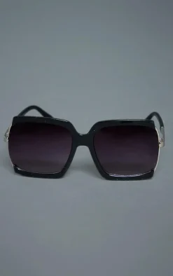 PrettyLittleThing Oversized Sunglasses*Metal Side Frame Oversized Sunglasses