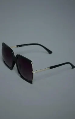 PrettyLittleThing Oversized Sunglasses*Metal Side Frame Oversized Sunglasses