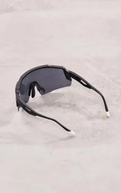 PrettyLittleThing Visor Sunglasses*Mirrored Lens Shield Sporty Visor Sunglasses