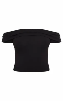 PrettyLittleThing Basic Tops*Modal Cotton Bardot Long Top