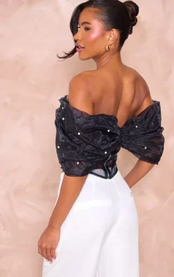 PrettyLittleThing Corsets*Organza Bow Corset