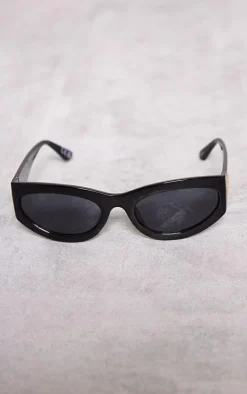 PrettyLittleThing Cat Eye Sunglasses*Oval Thick Frame Cat Eye Sunglasses