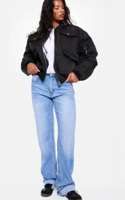PrettyLittleThing Bomber Jackets*Oversized Bomber Jacket