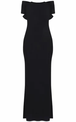 Oversized Bow Scoop Back Maxi Dress-PrettyLittleThing Best