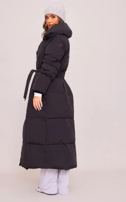 PrettyLittleThing Puffer Jackets*Oversized Square Quilted Maxi Puffer Coat