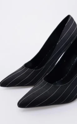 PrettyLittleThing Pumps*Pinstripe Point Toe Court Heels