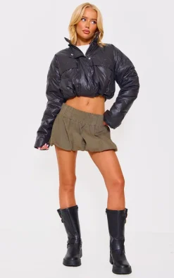 PrettyLittleThing Puffer Jackets*Pocket Detail Lightweight Puffer Jacket