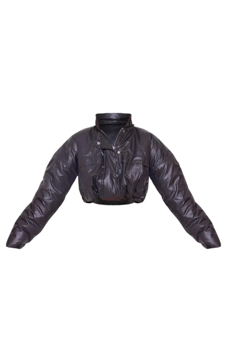 PrettyLittleThing Puffer Jackets*Pocket Detail Lightweight Puffer Jacket