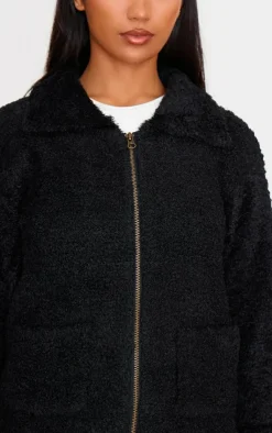 PrettyLittleThing Sweaters*Pocket Detail Zip Up Knitted Jacket