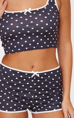 PrettyLittleThing Christmas Gifts*Polka Dot Print Pj Shorts