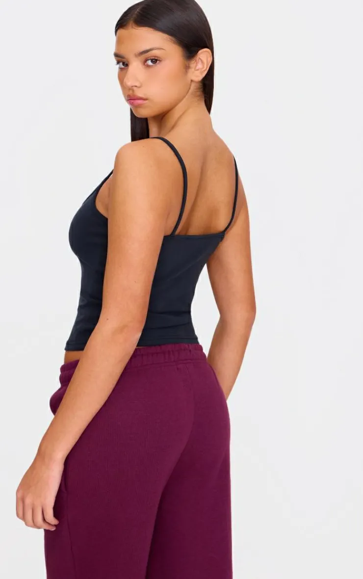 PrettyLittleThing Camisole*Premium Soft Touch V Neck Strappy Cami Top