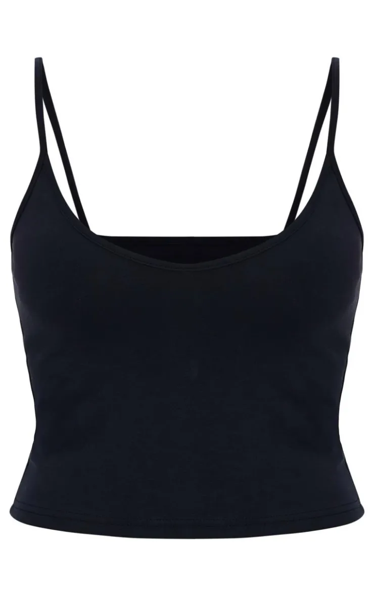 PrettyLittleThing Camisole*Premium Soft Touch V Neck Strappy Cami Top