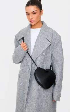 PrettyLittleThing Crossbody Bags*PU Heart Crossbody Bag