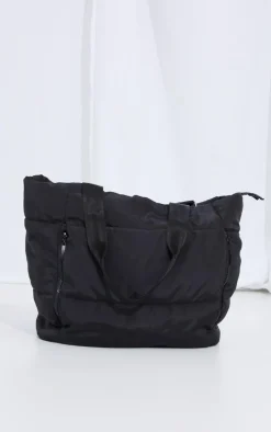 PrettyLittleThing Shoppers*Quilted Oversized Tote Bag