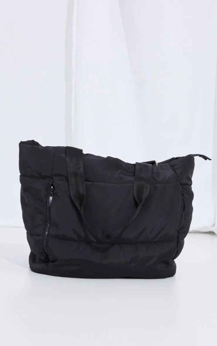 PrettyLittleThing Shoppers*Quilted Oversized Tote Bag