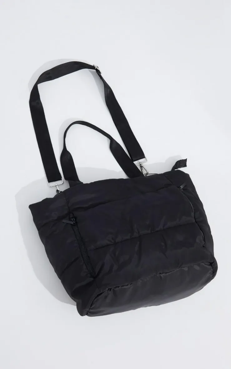PrettyLittleThing Shoppers*Quilted Oversized Tote Bag