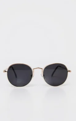 PrettyLittleThing Sunglasses*Rounded Lens Retro Sunglasses