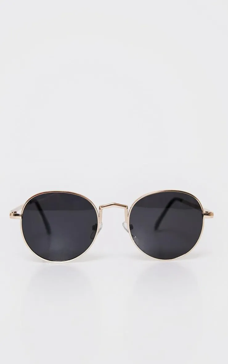 PrettyLittleThing Sunglasses*Rounded Lens Retro Sunglasses