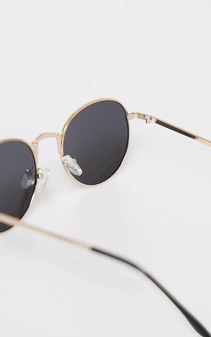 PrettyLittleThing Sunglasses*Rounded Lens Retro Sunglasses