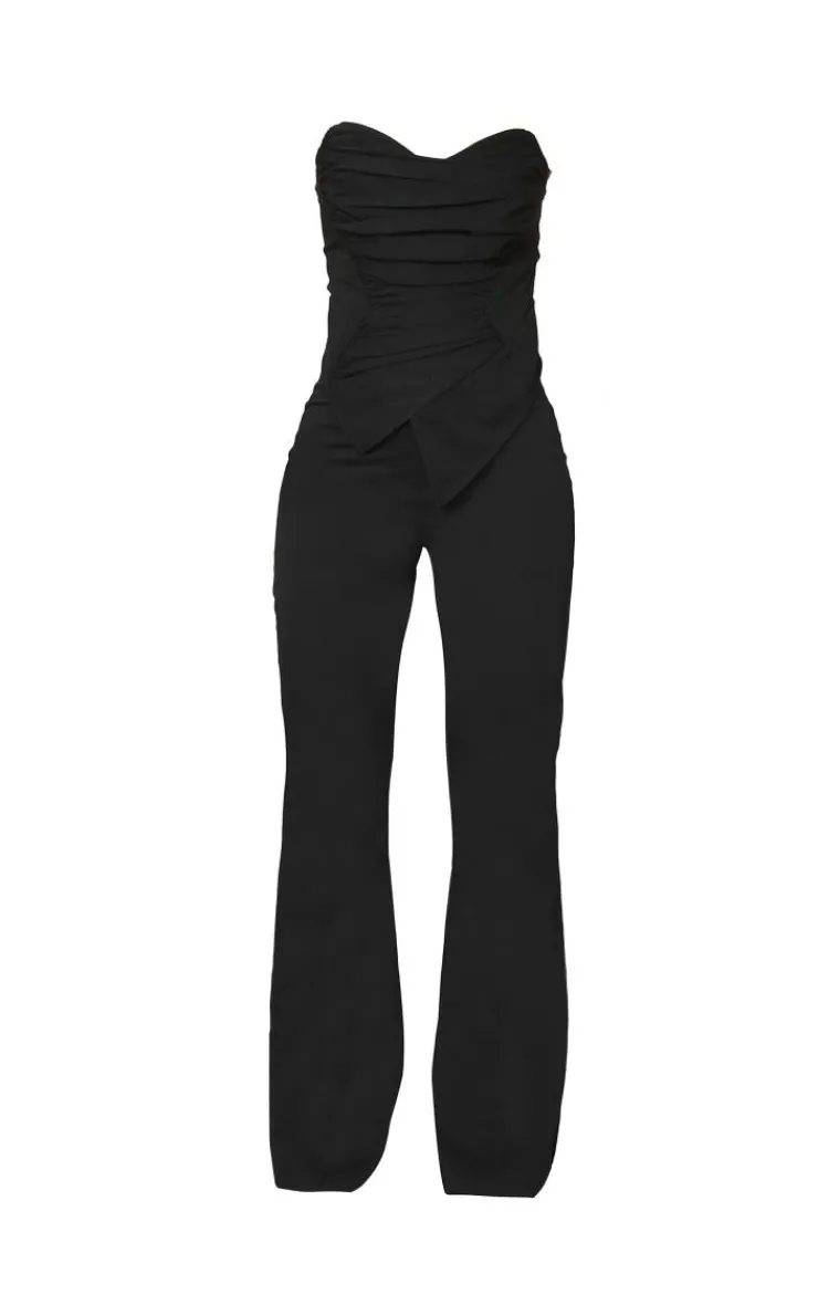 Ruch Pointed Corset Bandeau Jumpsuit-PrettyLittleThing Online