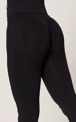 PrettyLittleThing Seamless Gym Wear*Ruched Bum Seamless Leggings
