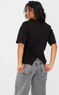 PrettyLittleThing T-Shirts*Ruched Side Detail T Shirt