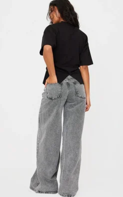 PrettyLittleThing T-Shirts*Ruched Side Detail T Shirt