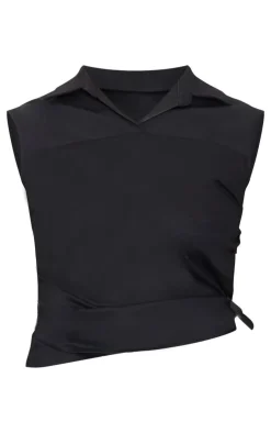 PrettyLittleThing Shirts*Ruched Sleeveless Long Top