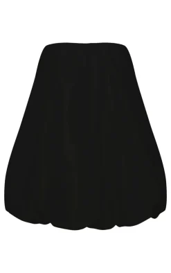 Satin Puffball Dress-PrettyLittleThing Clearance