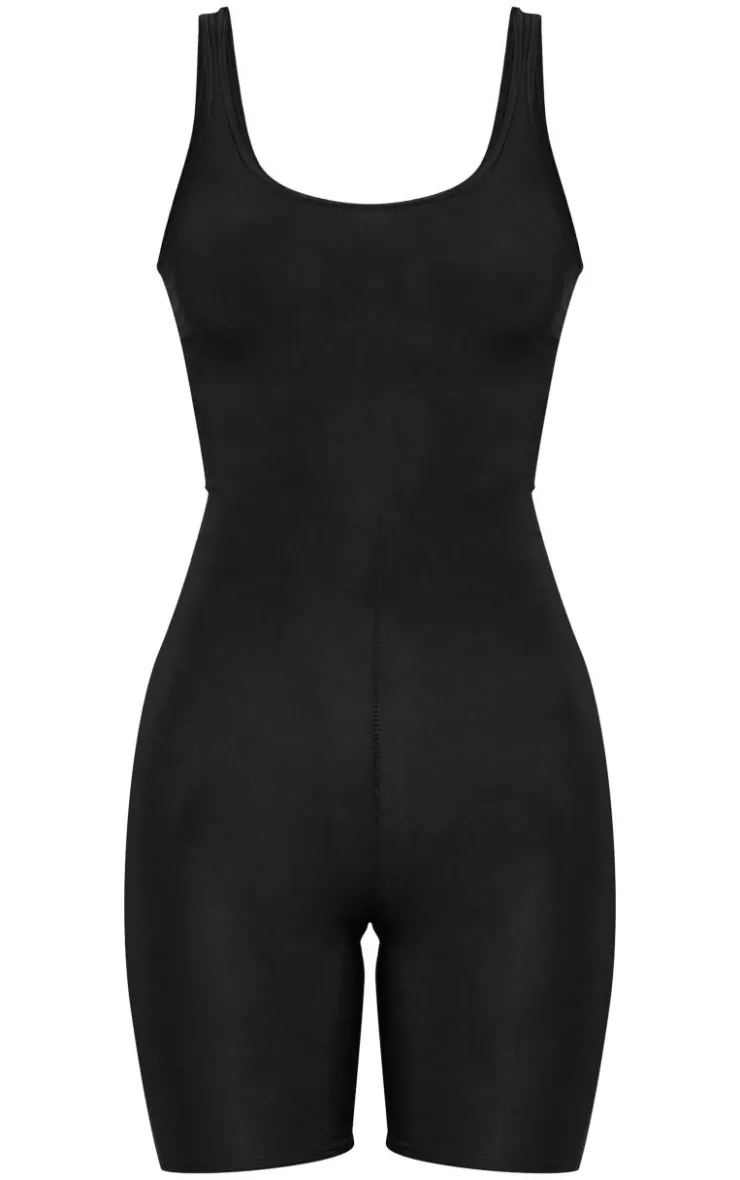 PrettyLittleThing Unitards*Scoop Neck Slinky Unitard