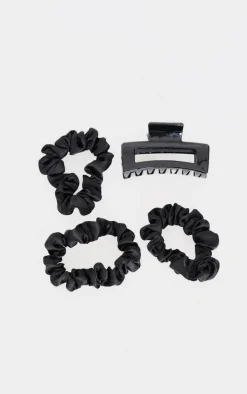 PrettyLittleThing Hair Accessories*Scrunchie And Claw Clip Bauble