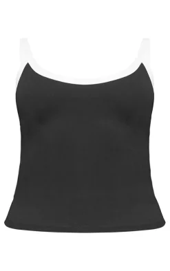 PrettyLittleThing Workout Tops*Sculpt Contrast Detail Strappy Gym Vest