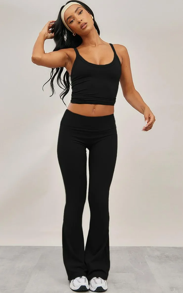 PrettyLittleThing Yoga Pants*Sculpt Flare Yoga Pants